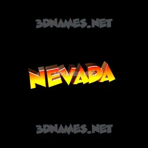 nevada in Black Background style - 3D name wallpaper nevada in Black Background style - 3D name wallpaper
