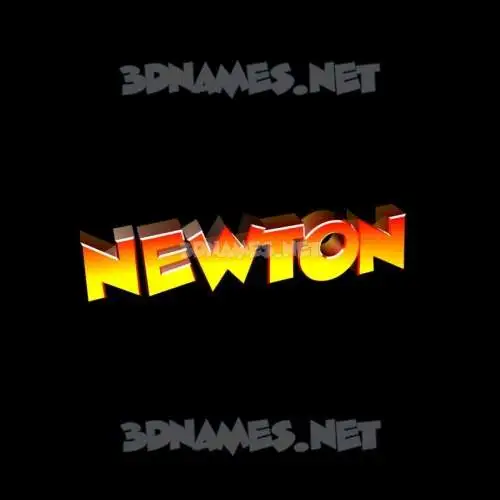 newton in Black Background style - 3D name wallpaper newton in Black Background style - 3D name wallpaper