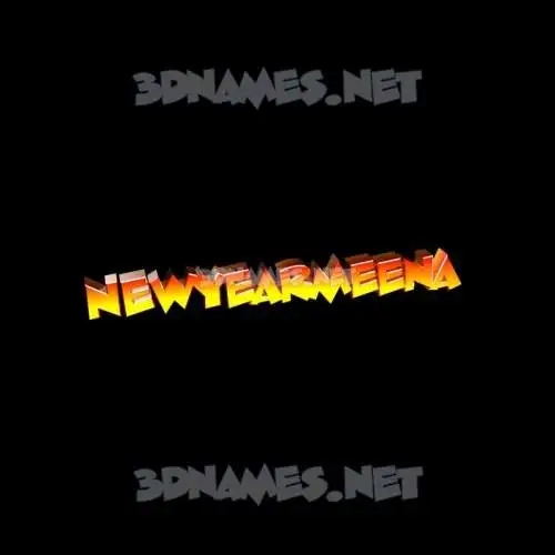 newyearmeena in Black Background style - 3D name wallpaper newyearmeena in Black Background style - 3D name wallpaper