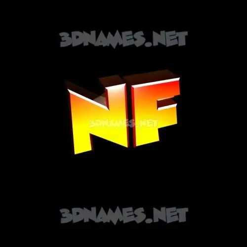 nf in Black Background style - 3D name wallpaper nf in Black Background style - 3D name wallpaper
