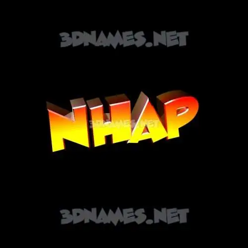nhap in Black Background style - 3D name wallpaper nhap in Black Background style - 3D name wallpaper