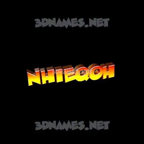 nhieqoh in Black Background style - 3D name wallpaper nhieqoh in Black Background style - 3D name wallpaper