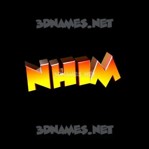 nhim in Black Background style - 3D name wallpaper nhim in Black Background style - 3D name wallpaper