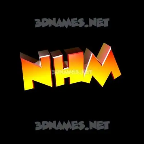 nhm in Black Background style - 3D name wallpaper nhm in Black Background style - 3D name wallpaper