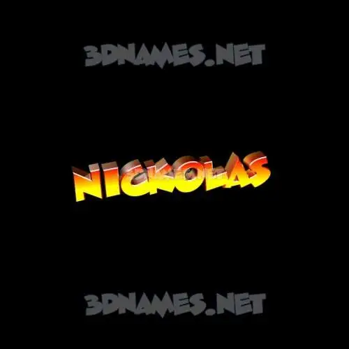 nickolas in Black Background style - 3D name wallpaper nickolas in Black Background style - 3D name wallpaper