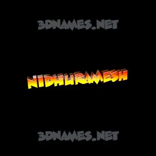 nidhuramesh in Black Background style - 3D name wallpaper nidhuramesh in Black Background style - 3D name wallpaper