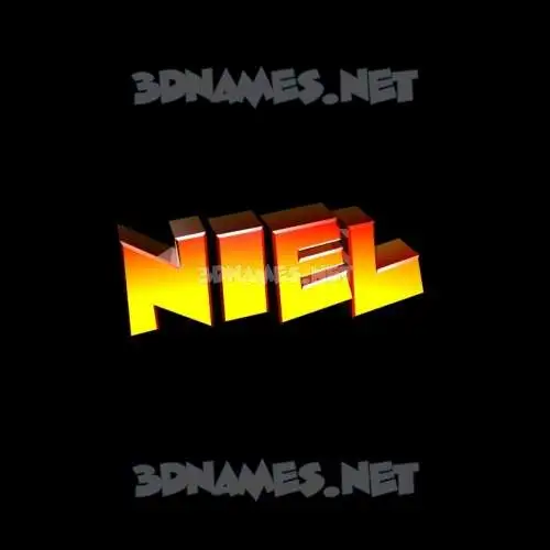 niel in Black Background style - 3D name wallpaper niel in Black Background style - 3D name wallpaper