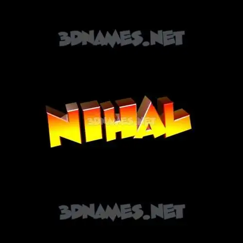 nihal in Black Background style - 3D name wallpaper nihal in Black Background style - 3D name wallpaper