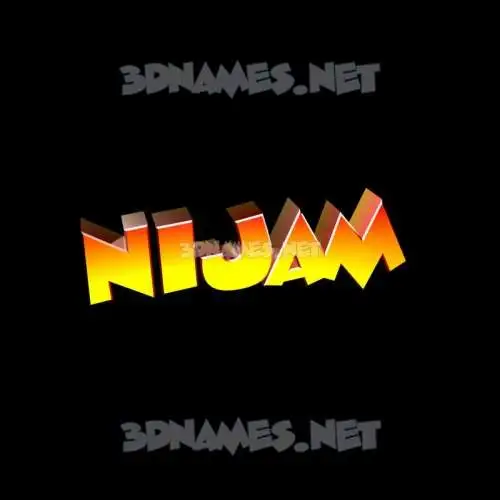 nijam in Black Background style - 3D name wallpaper nijam in Black Background style - 3D name wallpaper