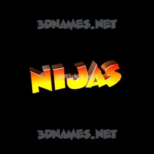 nijas in Black Background style - 3D name wallpaper nijas in Black Background style - 3D name wallpaper