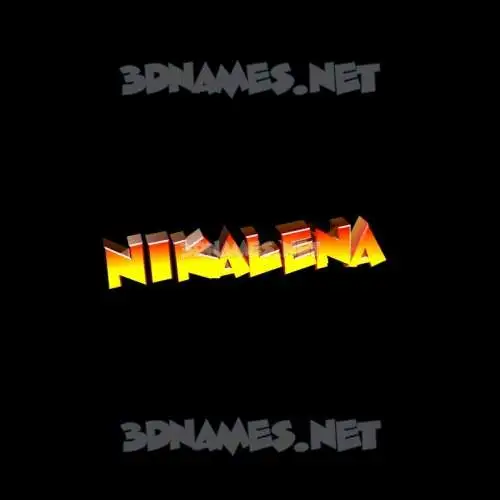 nikalena in Black Background style - 3D name wallpaper nikalena in Black Background style - 3D name wallpaper