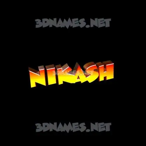 nikash in Black Background style - 3D name wallpaper nikash in Black Background style - 3D name wallpaper