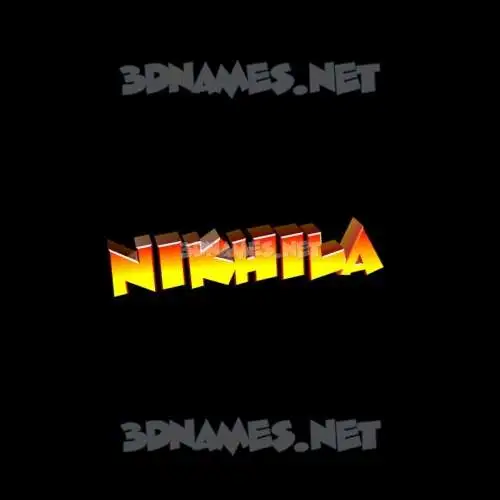 nikhila in Black Background style - 3D name wallpaper nikhila in Black Background style - 3D name wallpaper