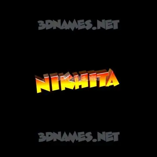 nikhita in Black Background style - 3D name wallpaper nikhita in Black Background style - 3D name wallpaper