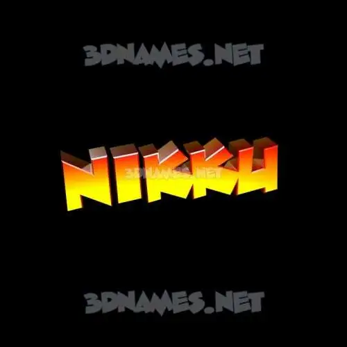 nikku in Black Background style - 3D name wallpaper nikku in Black Background style - 3D name wallpaper