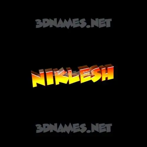 niklesh in Black Background style - 3D name wallpaper niklesh in Black Background style - 3D name wallpaper