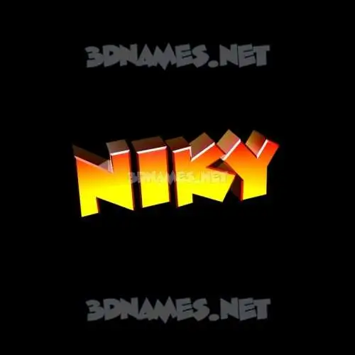 niky in Black Background style - 3D name wallpaper niky in Black Background style - 3D name wallpaper