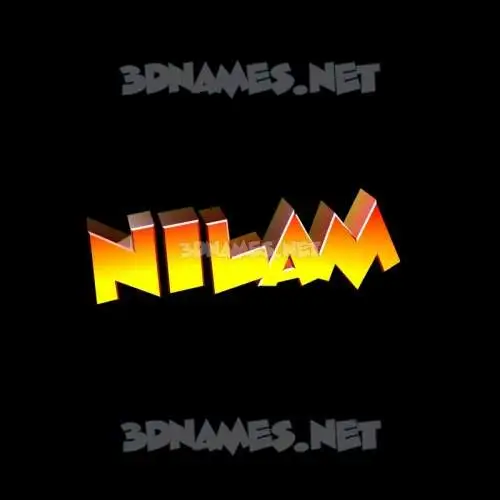 nilam in Black Background style - 3D name wallpaper nilam in Black Background style - 3D name wallpaper