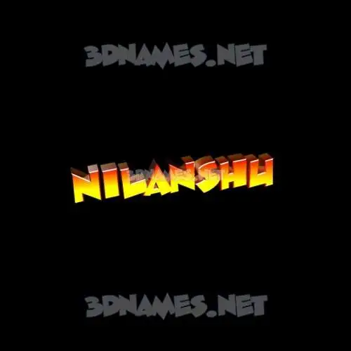 nilanshu in Black Background style - 3D name wallpaper nilanshu in Black Background style - 3D name wallpaper