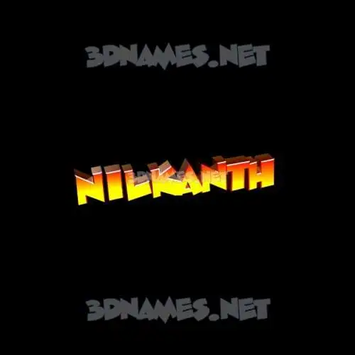 nilkanth in Black Background style - 3D name wallpaper nilkanth in Black Background style - 3D name wallpaper
