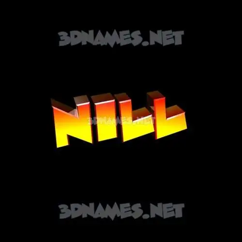 nill in Black Background style - 3D name wallpaper nill in Black Background style - 3D name wallpaper