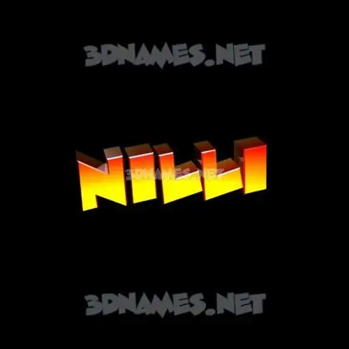 nilli in Black Background style - 3D name wallpaper nilli in Black Background style - 3D name wallpaper