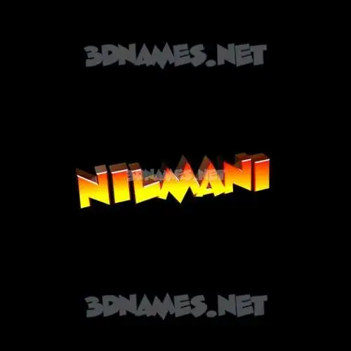 nilmani in Black Background style - 3D name wallpaper nilmani in Black Background style - 3D name wallpaper
