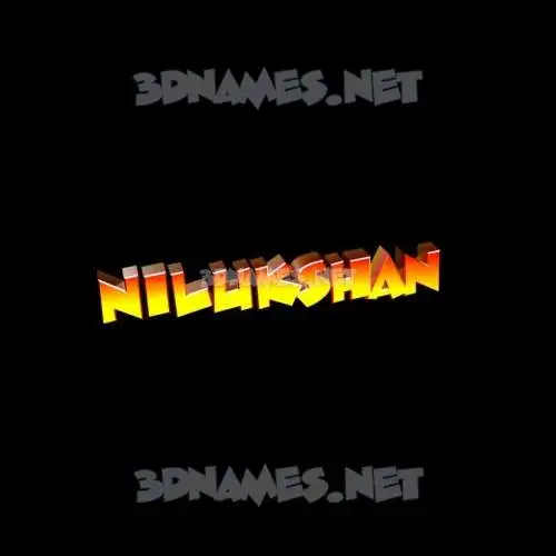 nilukshan in Black Background style - 3D name wallpaper nilukshan in Black Background style - 3D name wallpaper