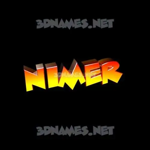 nimer in Black Background style - 3D name wallpaper nimer in Black Background style - 3D name wallpaper