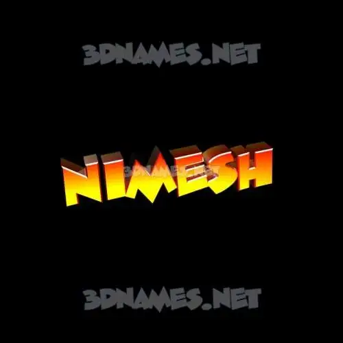 nimesh in Black Background style - 3D name wallpaper nimesh in Black Background style - 3D name wallpaper