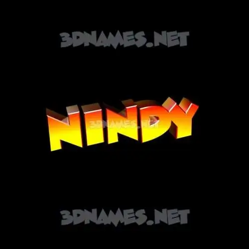 nindy in Black Background style - 3D name wallpaper nindy in Black Background style - 3D name wallpaper