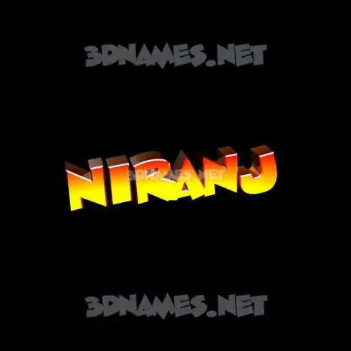 niranj in Black Background style - 3D name wallpaper niranj in Black Background style - 3D name wallpaper