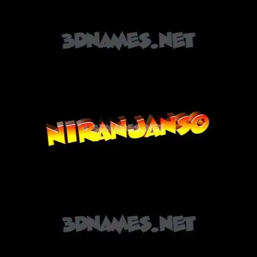 niranjanso in Black Background style - 3D name wallpaper niranjanso in Black Background style - 3D name wallpaper
