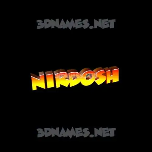 nirdosh in Black Background style - 3D name wallpaper nirdosh in Black Background style - 3D name wallpaper