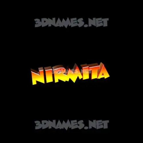 nirmita in Black Background style - 3D name wallpaper nirmita in Black Background style - 3D name wallpaper