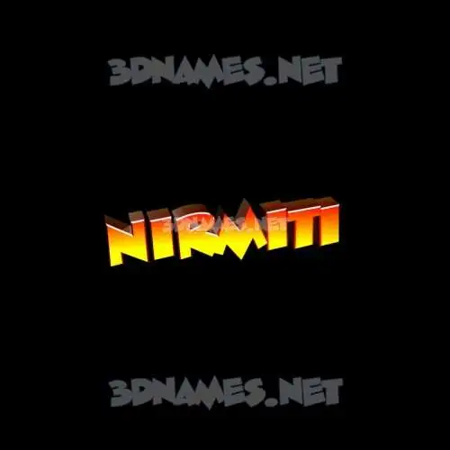 nirmiti in Black Background style - 3D name wallpaper nirmiti in Black Background style - 3D name wallpaper