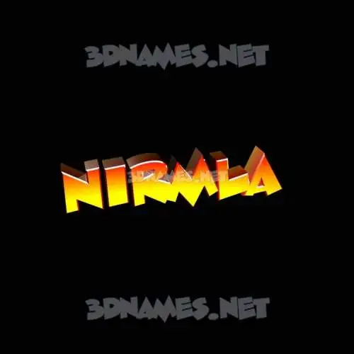 nirmla in Black Background style - 3D name wallpaper nirmla in Black Background style - 3D name wallpaper