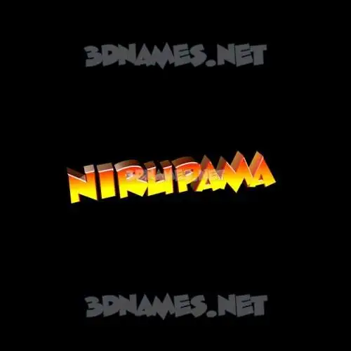 nirupama in Black Background style - 3D name wallpaper