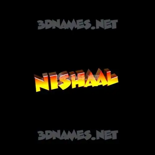 nishaal in Black Background style - 3D name wallpaper nishaal in Black Background style - 3D name wallpaper