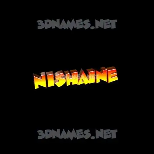 nishaine in Black Background style - 3D name wallpaper nishaine in Black Background style - 3D name wallpaper