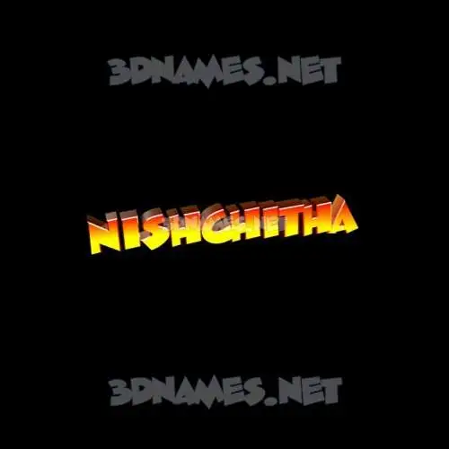 nishchitha in Black Background style - 3D name wallpaper nishchitha in Black Background style - 3D name wallpaper