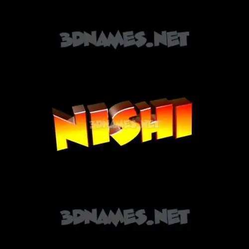 nishi in Black Background style - 3D name wallpaper nishi in Black Background style - 3D name wallpaper