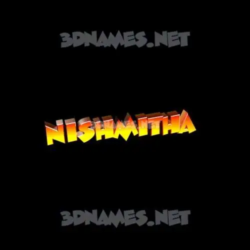 nishmitha in Black Background style - 3D name wallpaper nishmitha in Black Background style - 3D name wallpaper