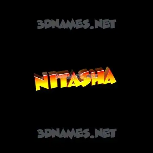 nitasha in Black Background style - 3D name wallpaper nitasha in Black Background style - 3D name wallpaper