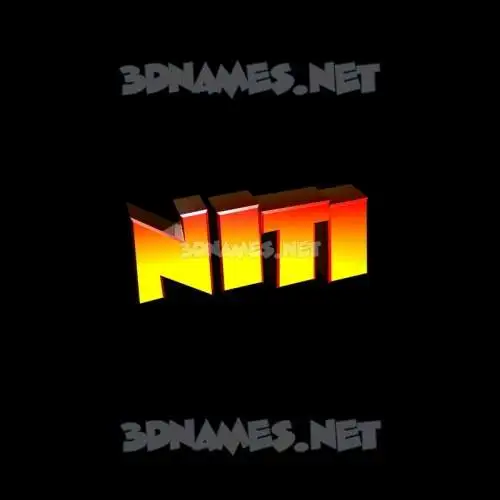 niti in Black Background style - 3D name wallpaper niti in Black Background style - 3D name wallpaper