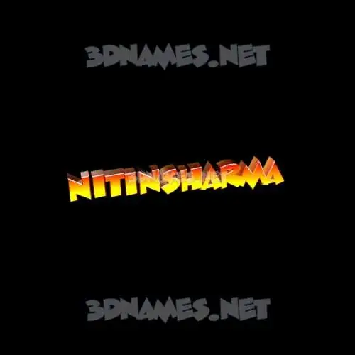 nitinsharma in Black Background style - 3D name wallpaper nitinsharma in Black Background style - 3D name wallpaper