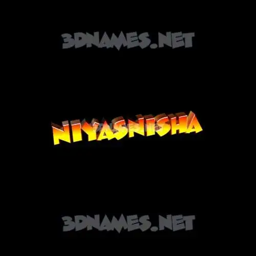 niyasnisha in Black Background style - 3D name wallpaper niyasnisha in Black Background style - 3D name wallpaper