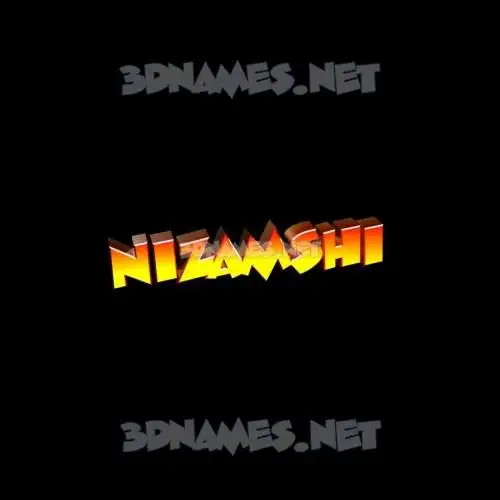 nizamshi in Black Background style - 3D name wallpaper nizamshi in Black Background style - 3D name wallpaper
