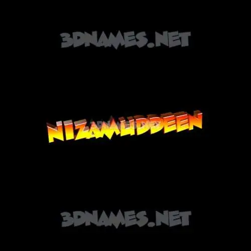 nizamuddeen in Black Background style - 3D name wallpaper nizamuddeen in Black Background style - 3D name wallpaper