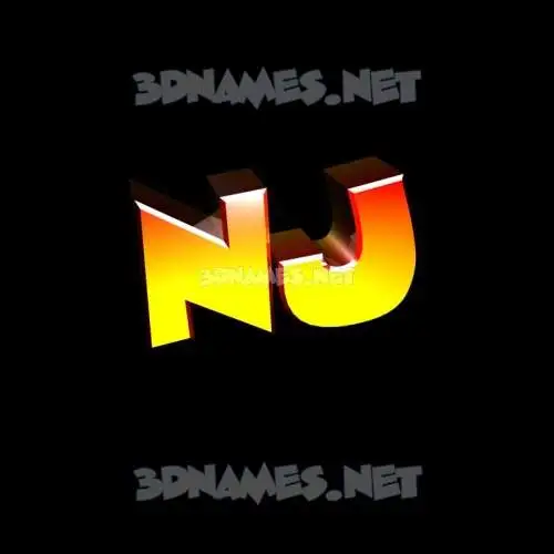 nj in Black Background style - 3D name wallpaper nj in Black Background style - 3D name wallpaper